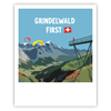 Postkarte Grindelwald-First