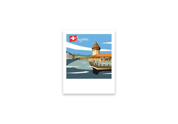 Postkarte Luzern