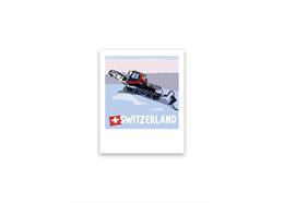 Postkarte Pistenraupe - Switzerland
