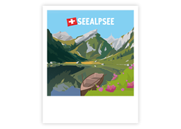 Postkarte Seealpsee
