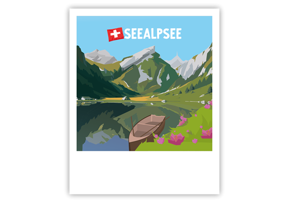 Postkarte Seealpsee