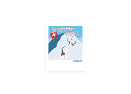 Postkarte Ski you later - DAVOS