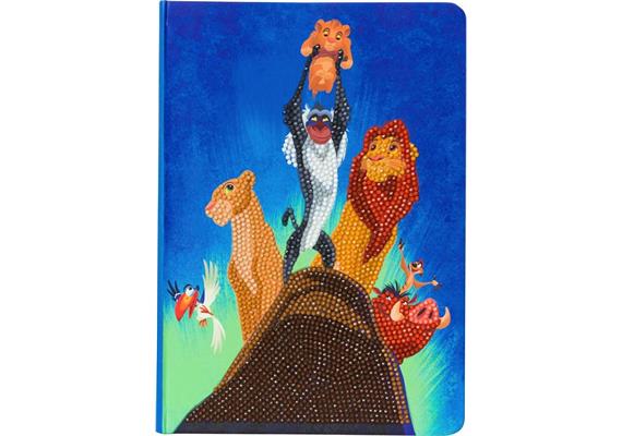 "Pride Rock" aus König der Löwen Disney, Crystal Art Notizbuch