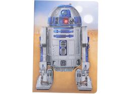 R2-D2, Crystal Art Notizbuch 18x26cm
