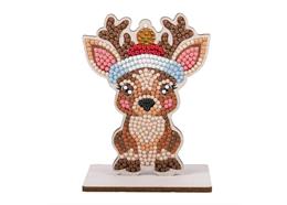 Renntier, Crystal Art Buddy zum aufhängen