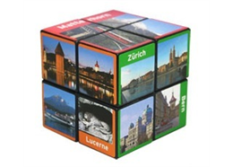 Rubiks Cube © Würfel 2x2, mit Schweizer Motiven, 5.7 cm