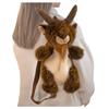 Rucksack aus Plüsch mit Steinbock, 30 cm