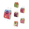 Rucksack aus Stoff mit Blumen, 6 assortiert