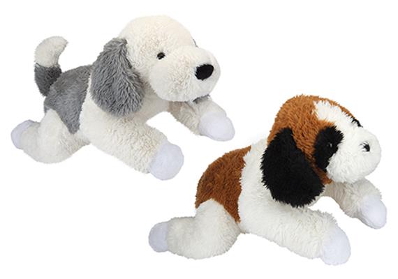 Schäferhund, Bernhardiner Hund, 100 cm, 2er Set, assortiert