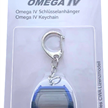 Schlüsselanhänger blau "Arosa" Omega-V, Metall | Bild 2