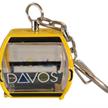 Schlüsselanhänger gelb "Davos" Omega-V, Metall | Bild 3