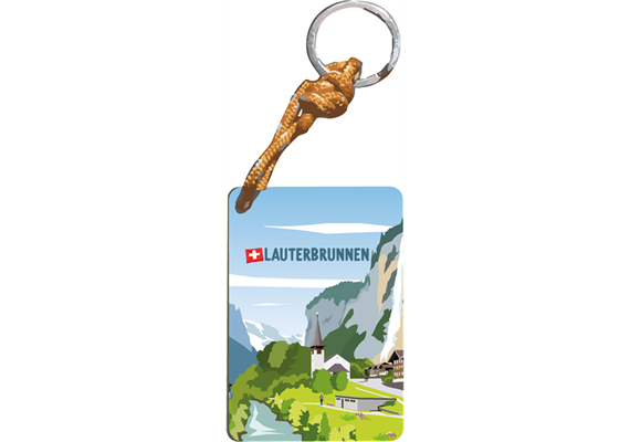 Schlüsselanhänger Lauterbrunnen