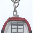 Schlüsselanhänger rot "CH-Kreuz / Switzerland" Omega-IV, Metall | Bild 2