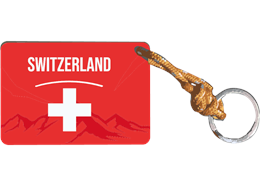 Schlüsselanhänger Schweizerkreuz