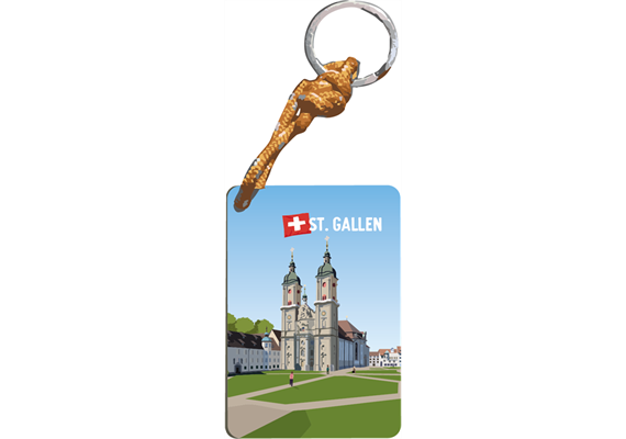 Schlüsselanhänger Stiftskirche Kloster St. Gallen