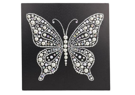 Schmetterling, 35x35cm Pearl Art Kit