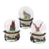 Schneekugel Sommer Tiere, 6.5cm, 3 assortiert