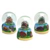 Schneekugel Sommerchalet und Blumenwiese, 3.5cm, 3 assortiert