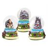 Schneekugel Sommerlandschaft, 4.5cm, 3 assortiert