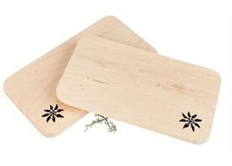 Schneidebrett FSC Erle 22x12x1.2 cm - Edelweiss