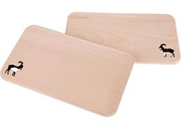 Schneidebrett FSC Erle 22x12x1.2 cm - Steinbock