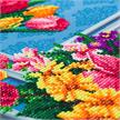 Schöne Blumen, 40x50cm Crystal Art Kit | Bild 3