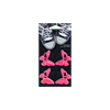Schuh Reflektor Schmetterling pink, 2 Paare