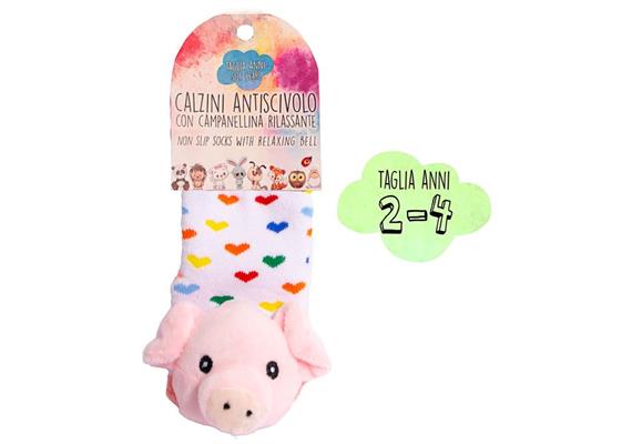 Schweine Anti-Rutsch Socken 2-4 Jahre