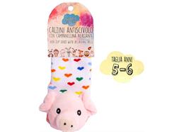 Schweine Anti-Rutsch Socken 5-6 Jahre