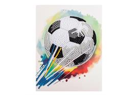 Score! Crystal Art Card Kit 12.6cm x 17.5cm