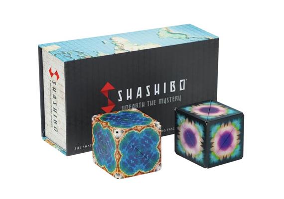 Shashibo Cube Earth - Moon 2 Pack