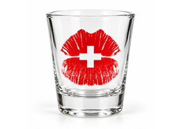 Shot Glas Swiss Kiss