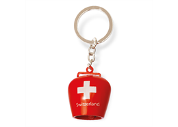 SLA Glocke mit CH Kreuz rot, 3.5 cm