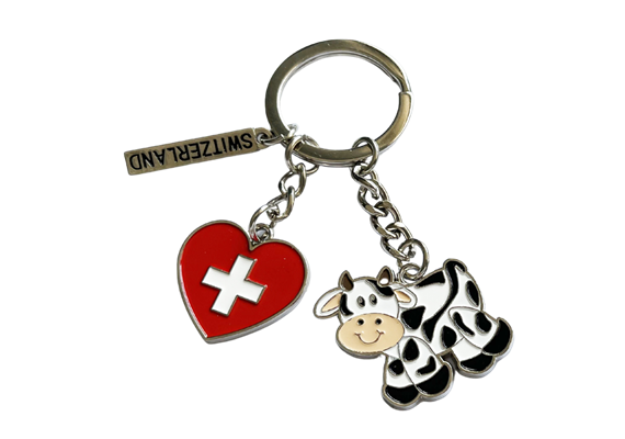 SLA Kuh Switzerland mit Herzanhänger