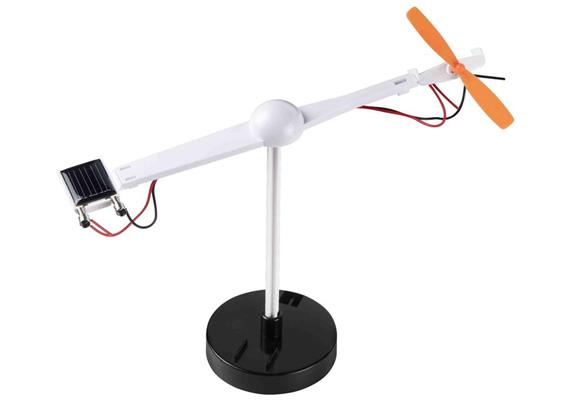 Solar Drehflugzeug, Bausatz-10 Experimente ABS