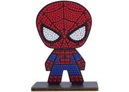 Spiderman, Crystal Art Figur ca. 11x8cm