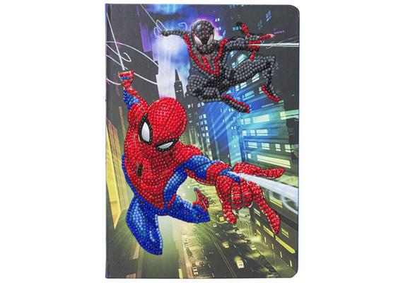 Spiderman Crystal Art Notizbuch