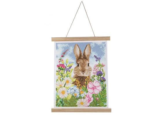 Spring Awakening, Crystal Art Scroll 35x45cm