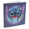 Stitch, 18x18cm Crystal Art Card