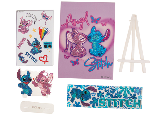 Stitch, Crystal Art Mega Activity Set