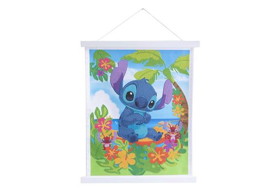 Stitch, Crystal Art Scroll 35x45cm
