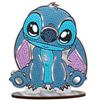 Stitch Mirror Wood Buddy, 15cm