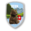 Stockwappen Braunbär Bern