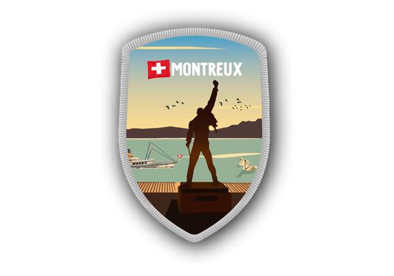 Stockwappen Freddie - Montreux