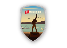Stockwappen Freddie - Montreux