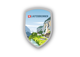 Stockwappen Lauterbrunnen