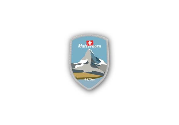 Stockwappen Matterhorn 4478m