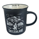 Switzerland Tasse Keramik, schwarz