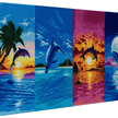 Tag des Delfins, 40x90cm Crystal Art Kit | Bild 3