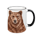 Tasse Bär, schwarz, 330ml